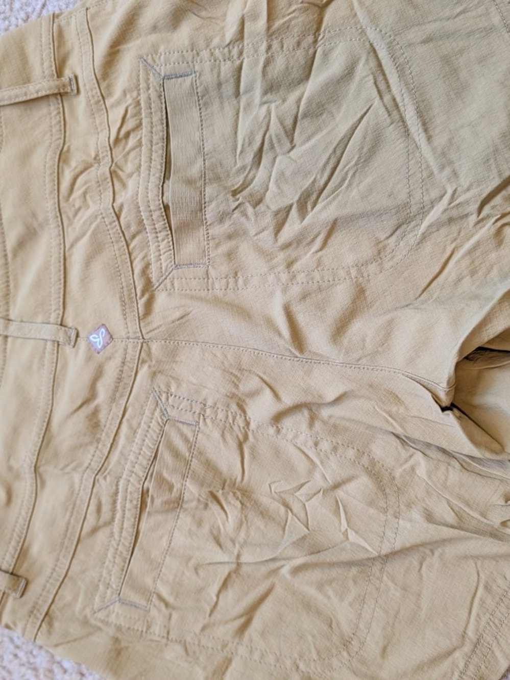 Khaki/Tan Women's Casual Shorts - Picture 9 of 9